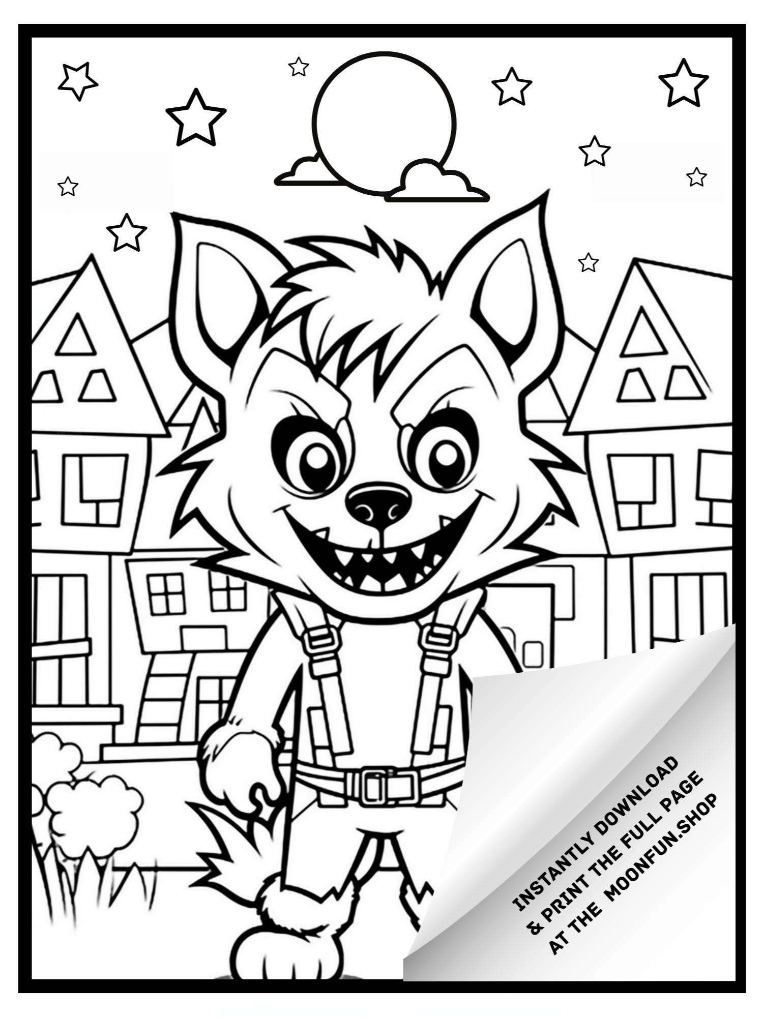 👻 150 Fun & Spooky Halloween Coloring Pages for Kids product image (8)