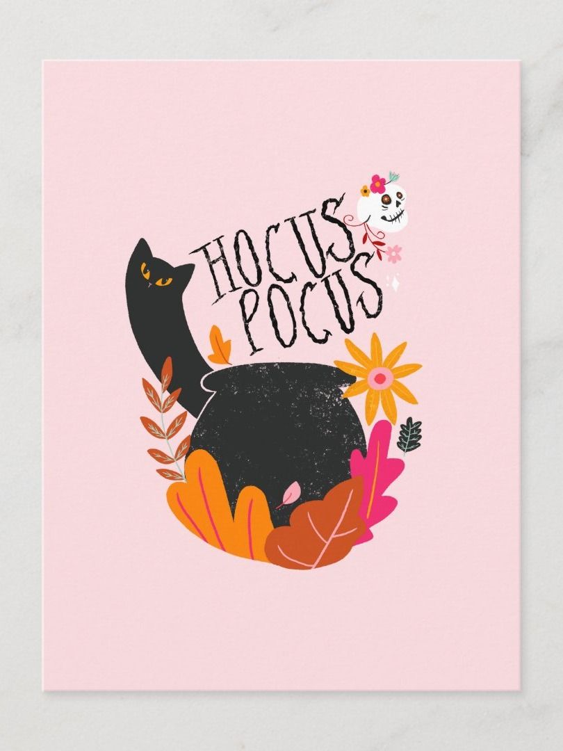 Halloween Greeting Card »Hocus Pocus« product image (1)