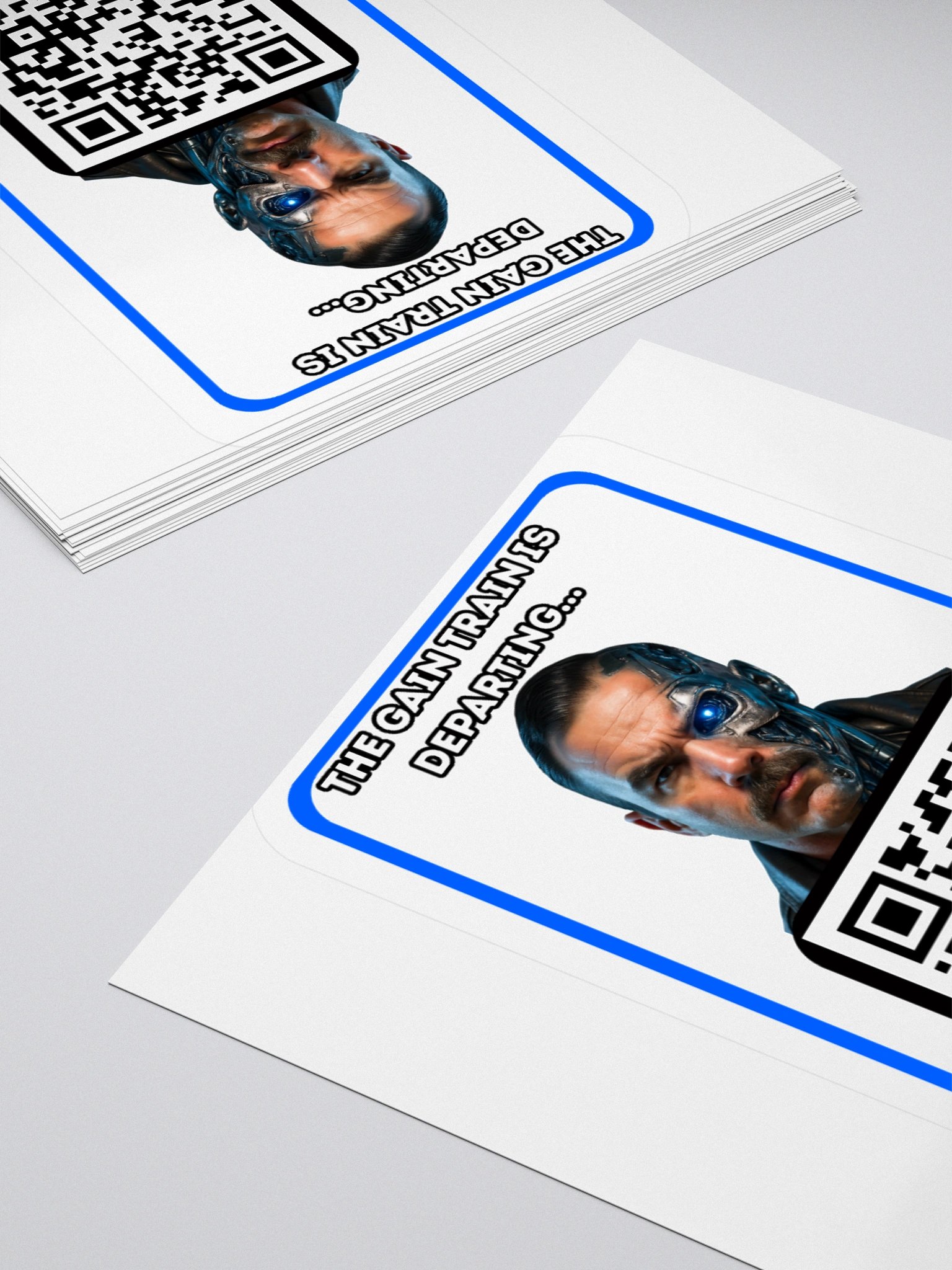 Gain Train Recruitment Sticker product image (12)