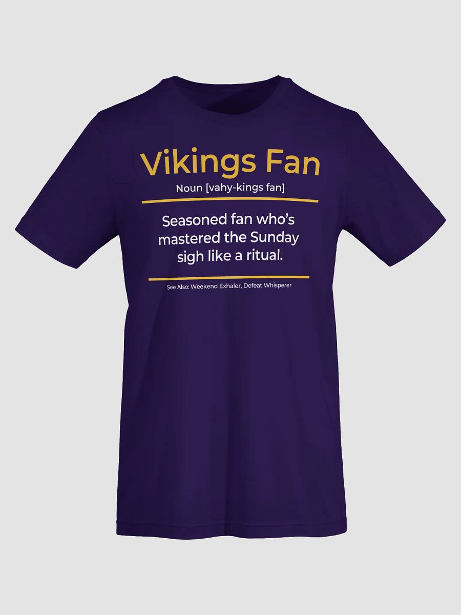 Sunday - The Vikings Fan Collection - Unisex T-Shirt product image (3)