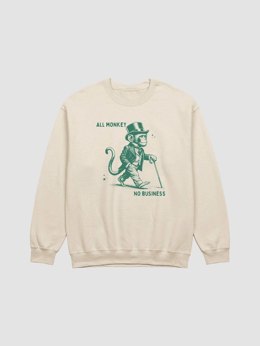 All monkey no business Crewneck product image (13)