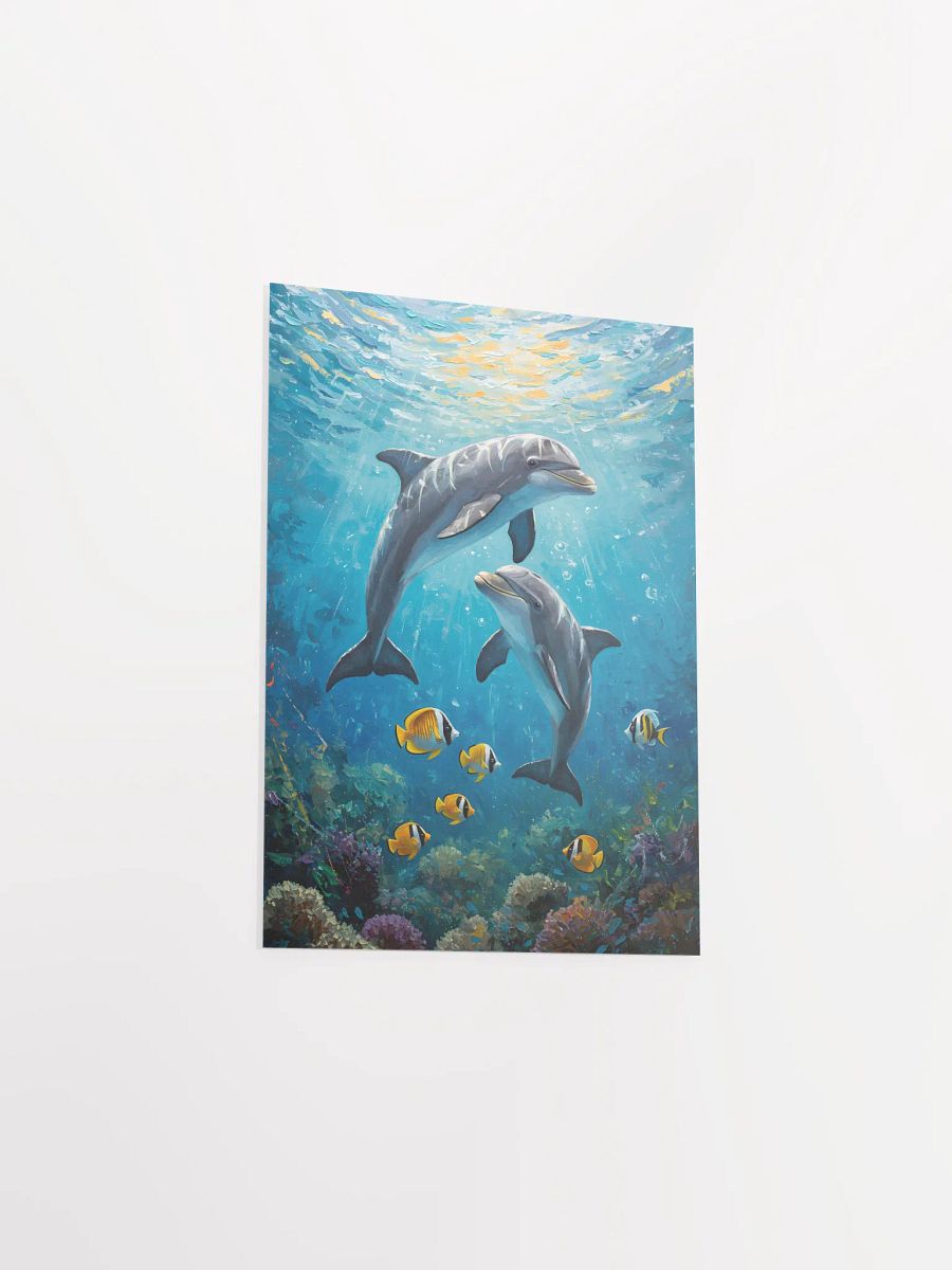 Bottlenose Dolphins: Ocean's Acrobats Poster product image (3)