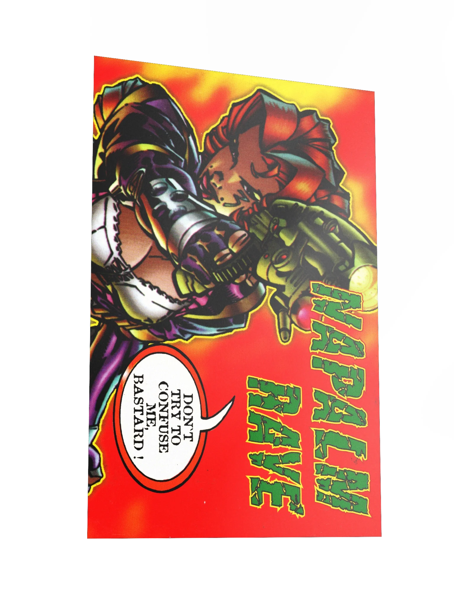 Napalm Rave CD - Promotional Poster/Flyer product image (2)