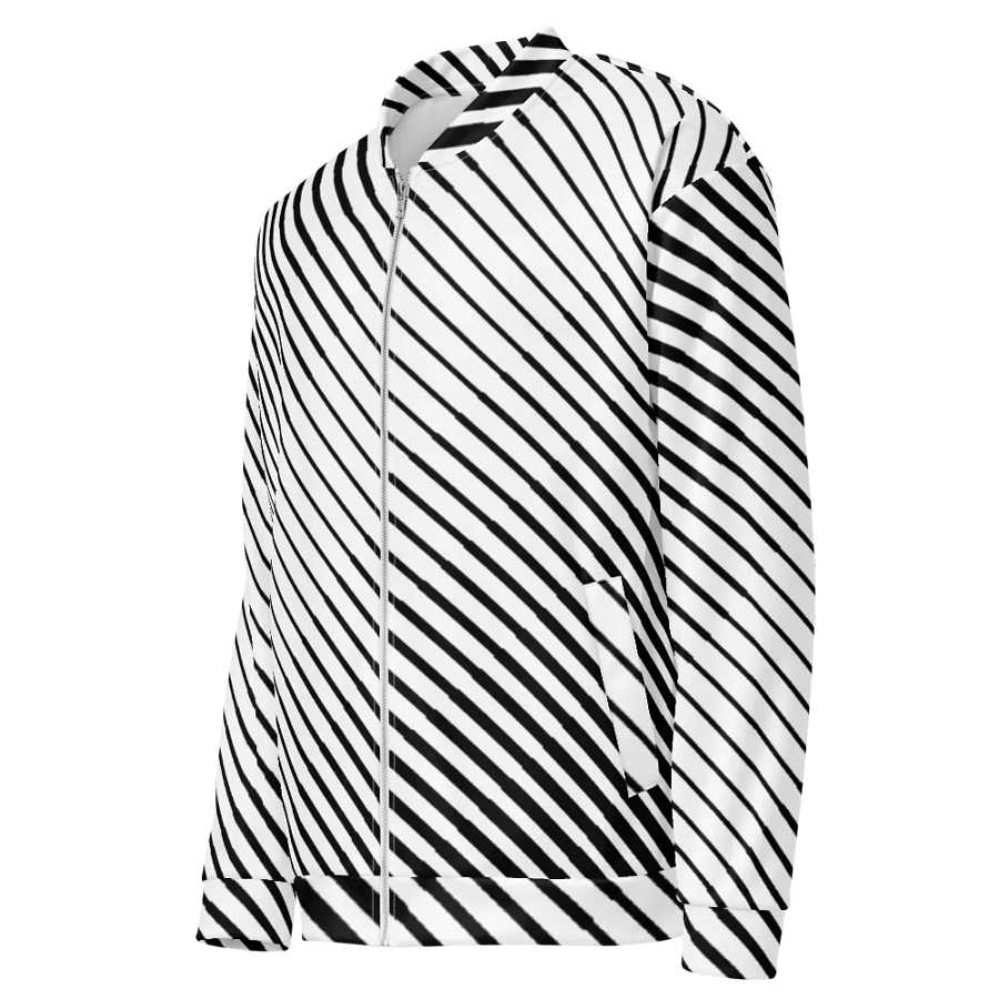 Customizable Monochrome Bomber Jacket product image (5)