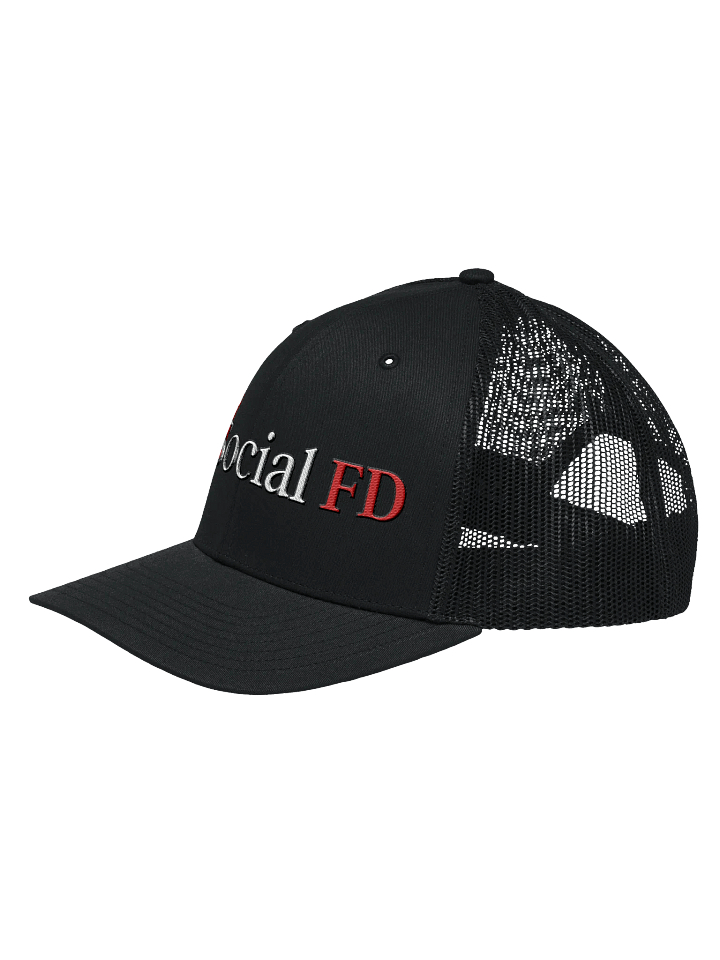 Social FD Emblem Trucker Hat product image (13)