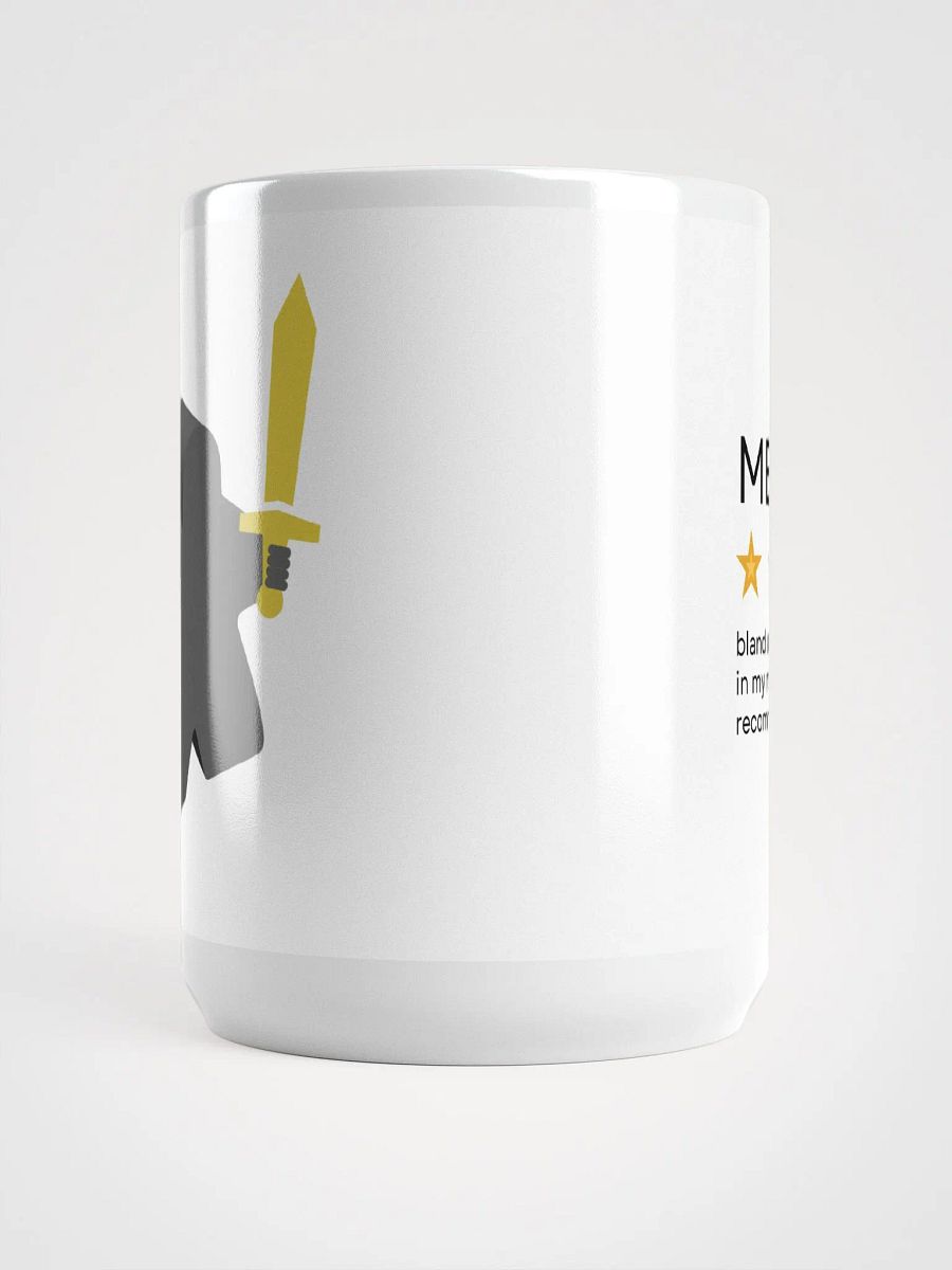 Funny Meeple Star Review Board Game Mug, large 15oz Coffee Cup for Board Gamers, Meeple Warrior product image (7)