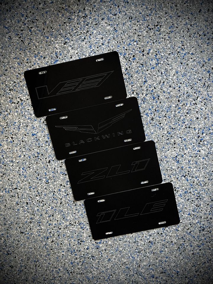 Stealth Series Vanity Plate // Multiple Options product image (2)