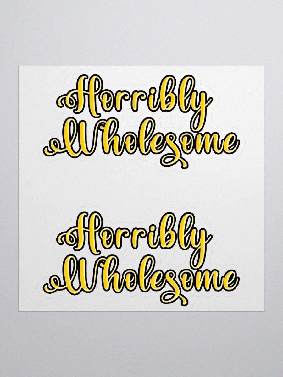 Horribly Wholesome Stickerset product image (2)
