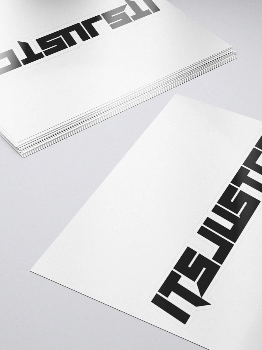 ItsJustCC Black Text Sticker product image (5)
