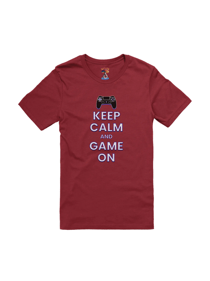 KEEP CALM AND GAME ON PS T-SHIRT product image (1)