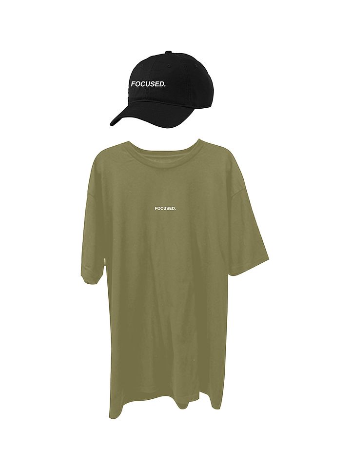Focused - Hat & T-Shirt product image (2)