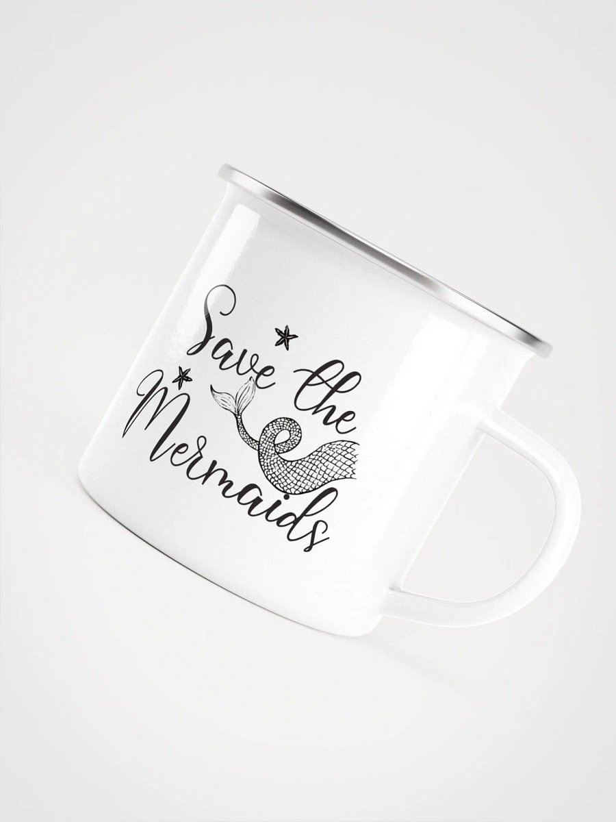 Save the Mermaids Enamel Mug product image (3)