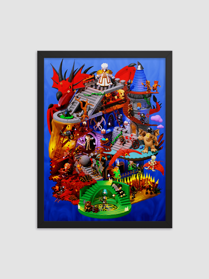 Demon's Demake [Framed] product image (1)