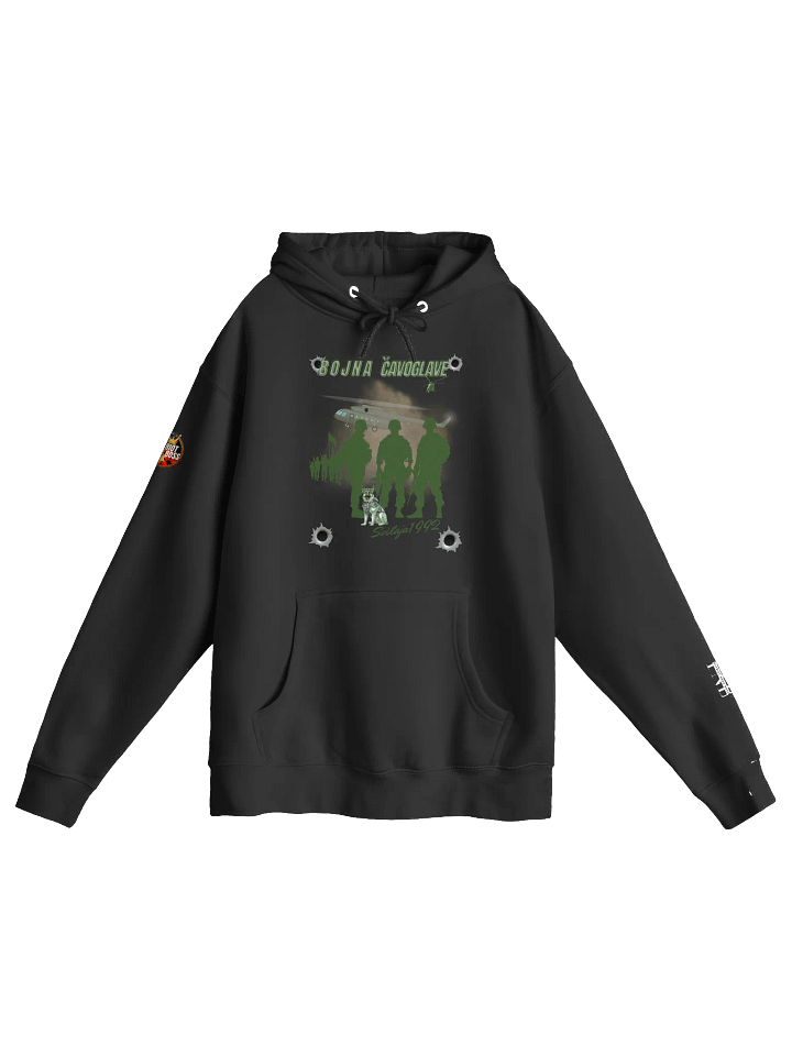 Premium Comfort Unisex Hoodie Oluja 95 30 Obljetnica product image (1)