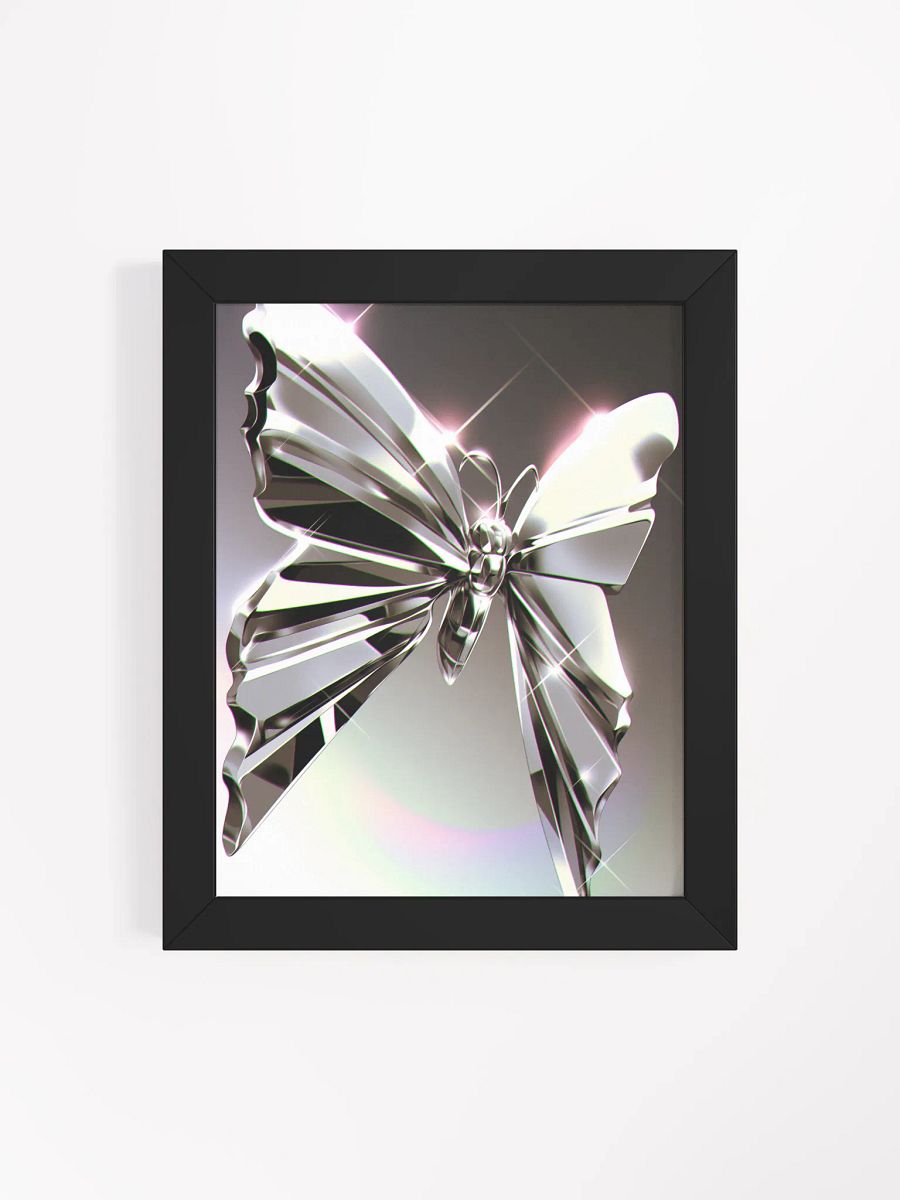 Metallic Butterfly Framed Poster product image (4)