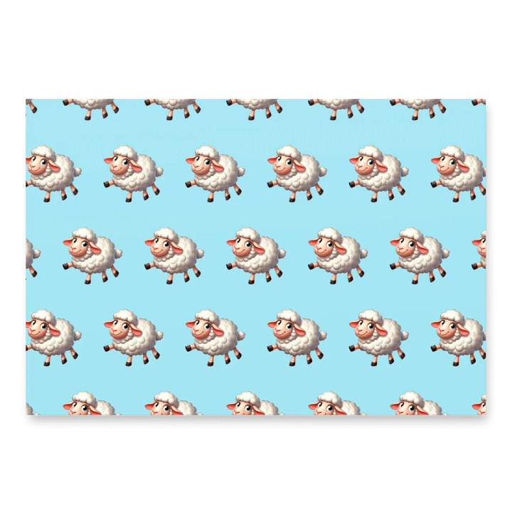 Dancing Sheep Giftwrap product image (1)