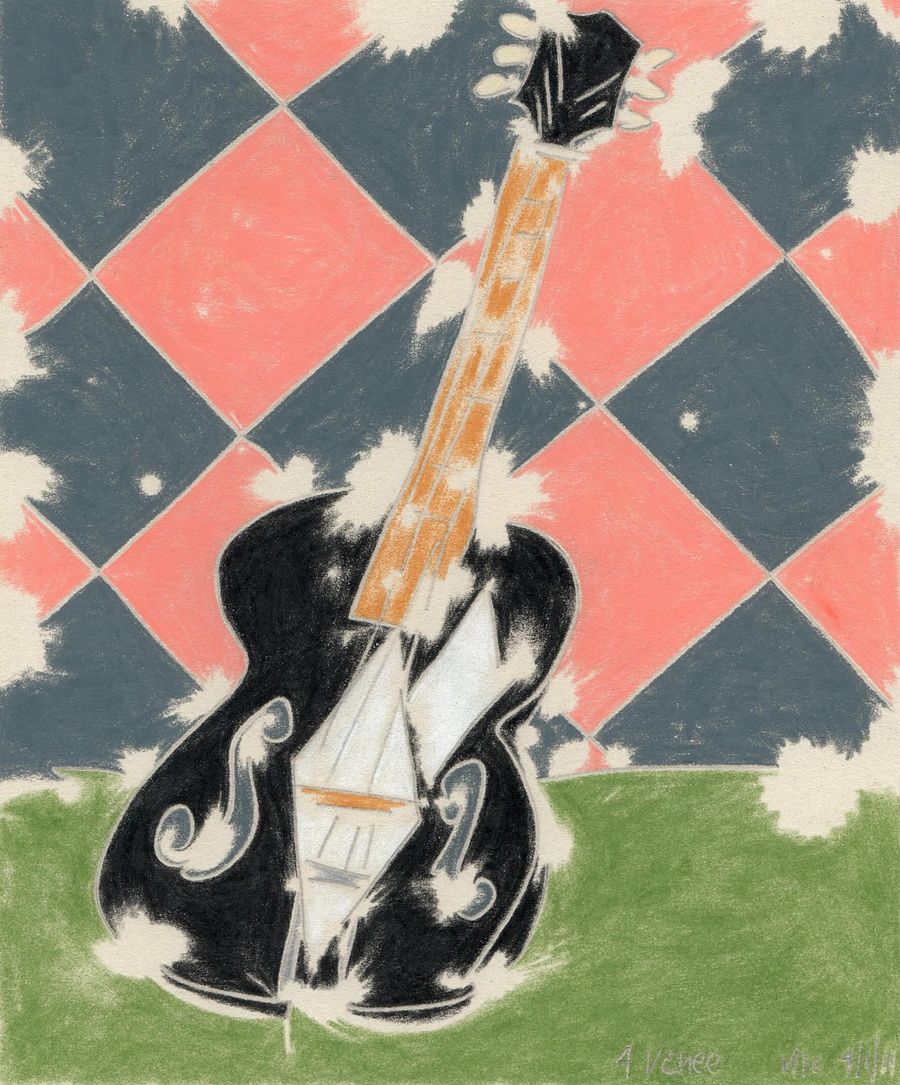 Renee's Guitar print product image (1)