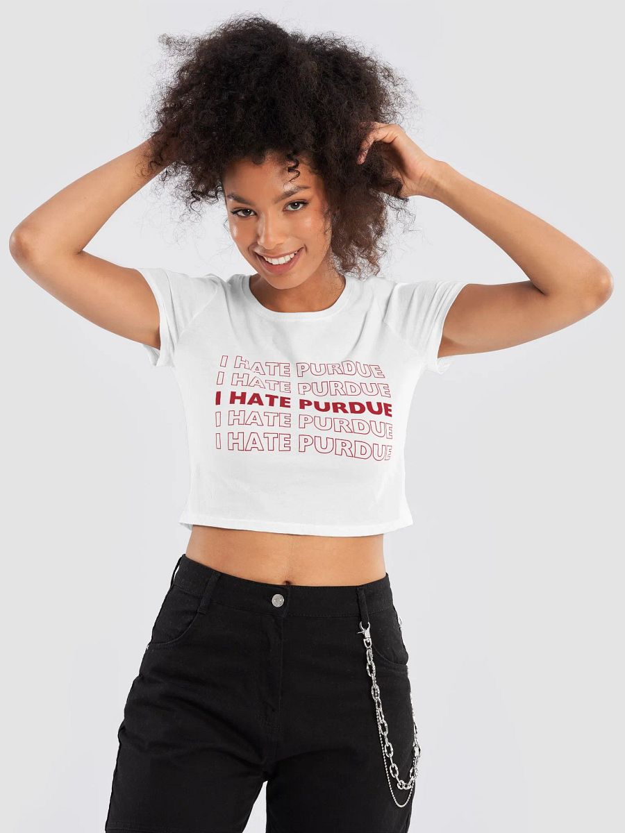 i hate purdue baby tee product image (9)