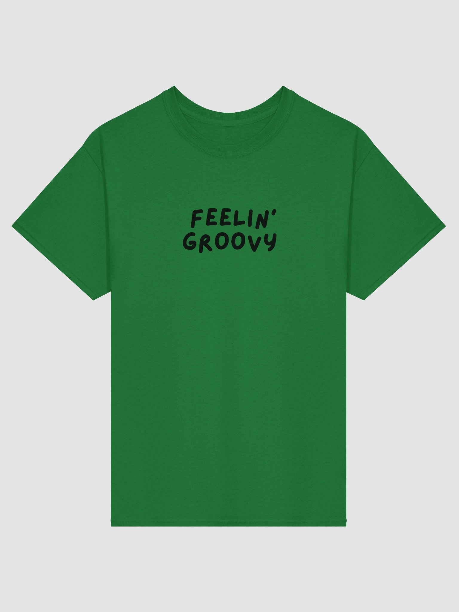 “Feelin’ Groovy” My Vibe Cotton T-Shirt product image (3)