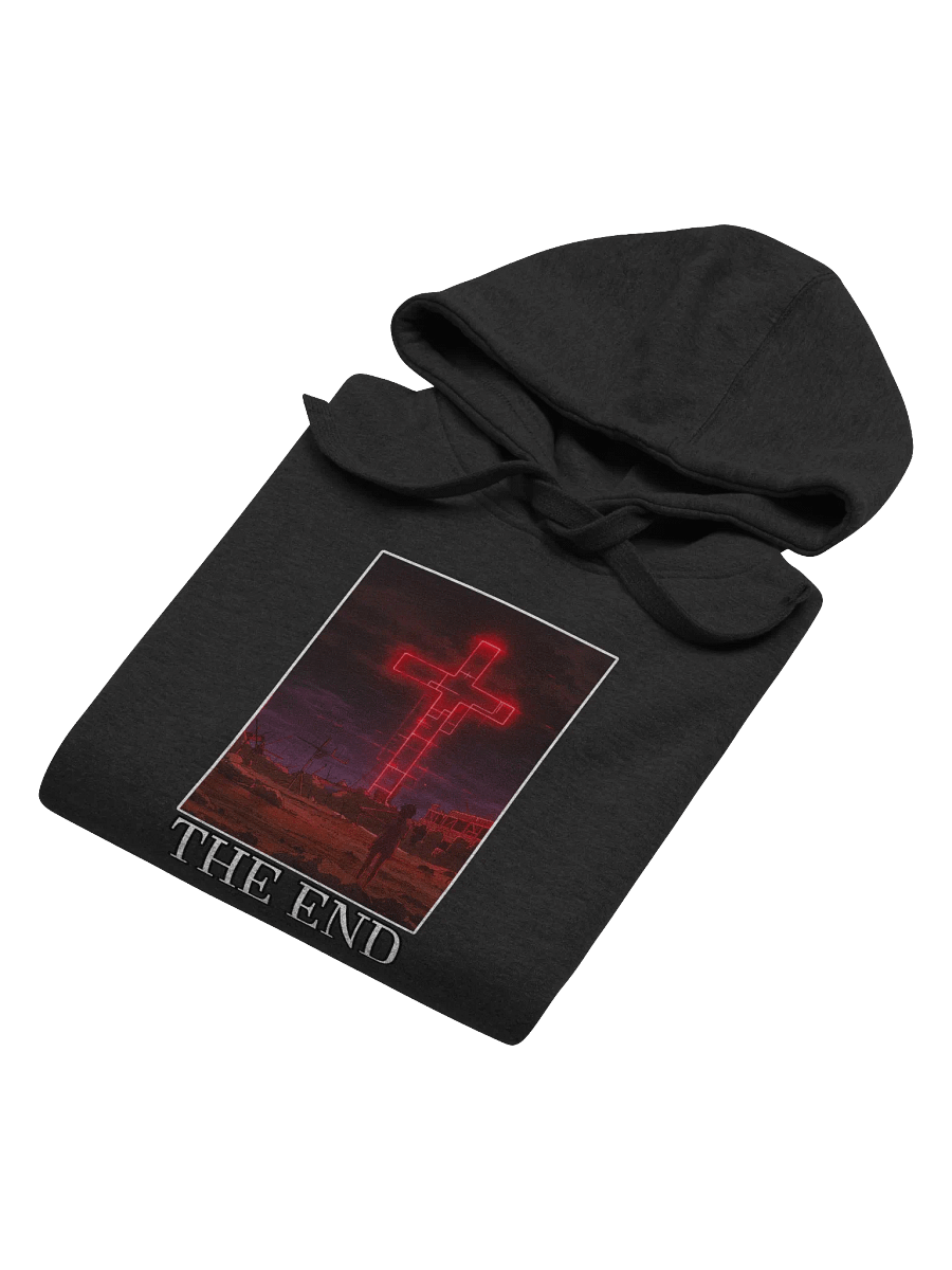 "THE END" Front Unisex Printed Hoodie product image (6)