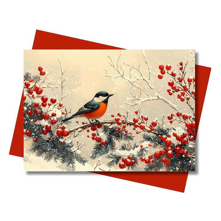Winter Bird Greeting Card product image (1)
