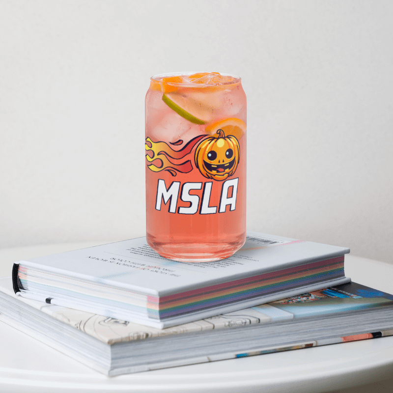 MSLA Halloween Pumpkin - Can Shaped Glass product image (2)