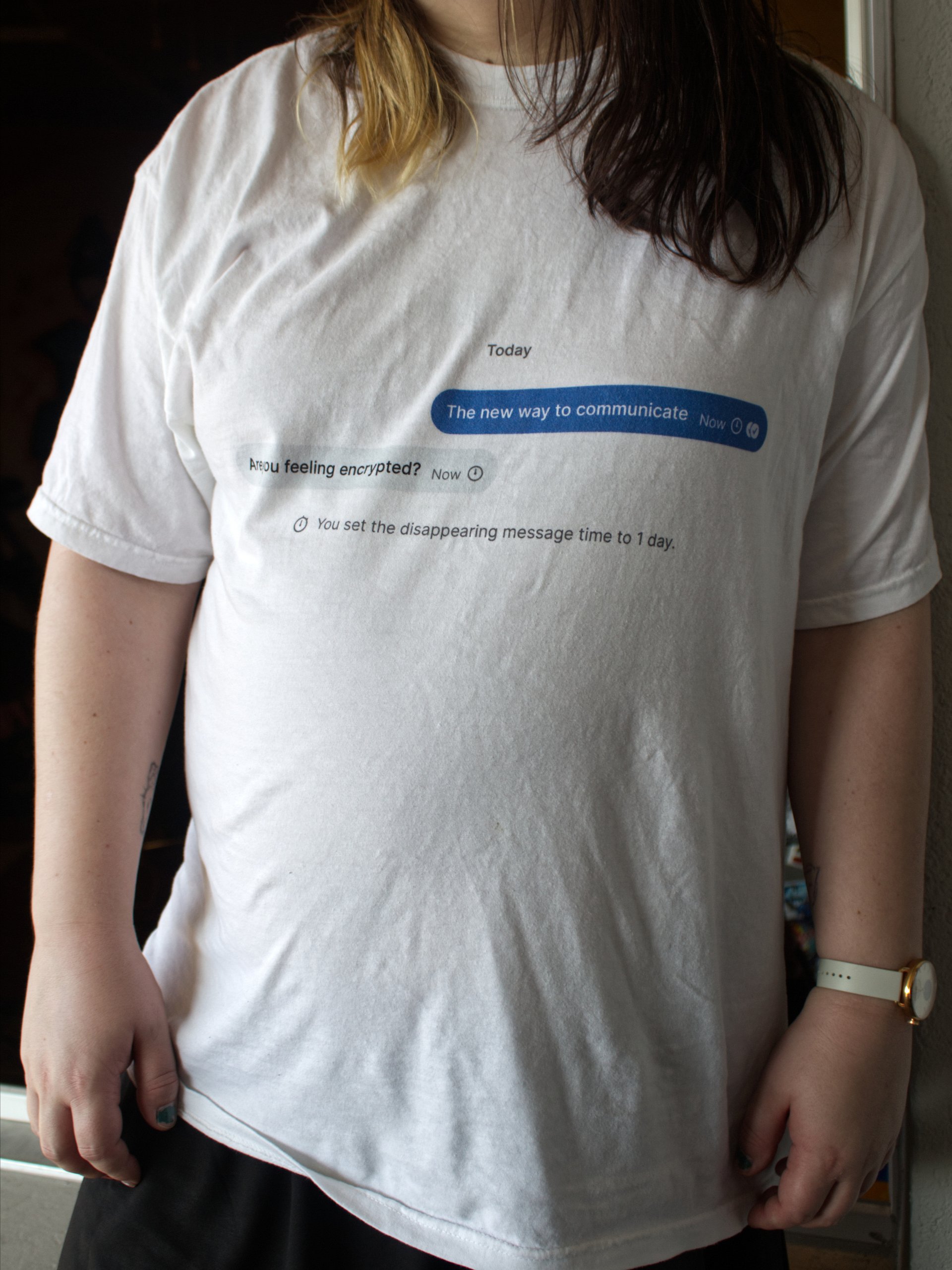 Are you feeling encrypted? tee product image (1)