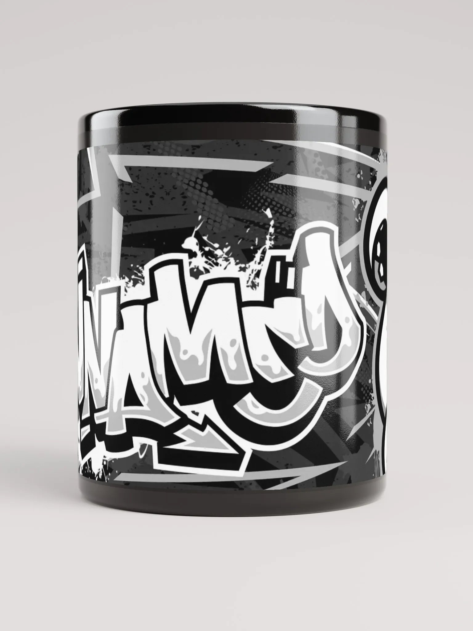 Grey Scale Graffiti Mug product image (10)