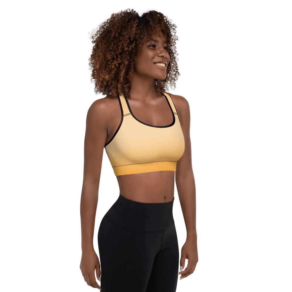 Radiant Sunset All-Over Sports Bra product image (6)