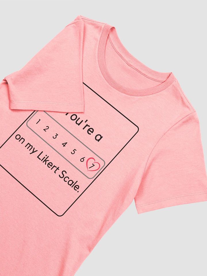 You're A 7/Heart On My Likert Scale (Women's) product image (17)