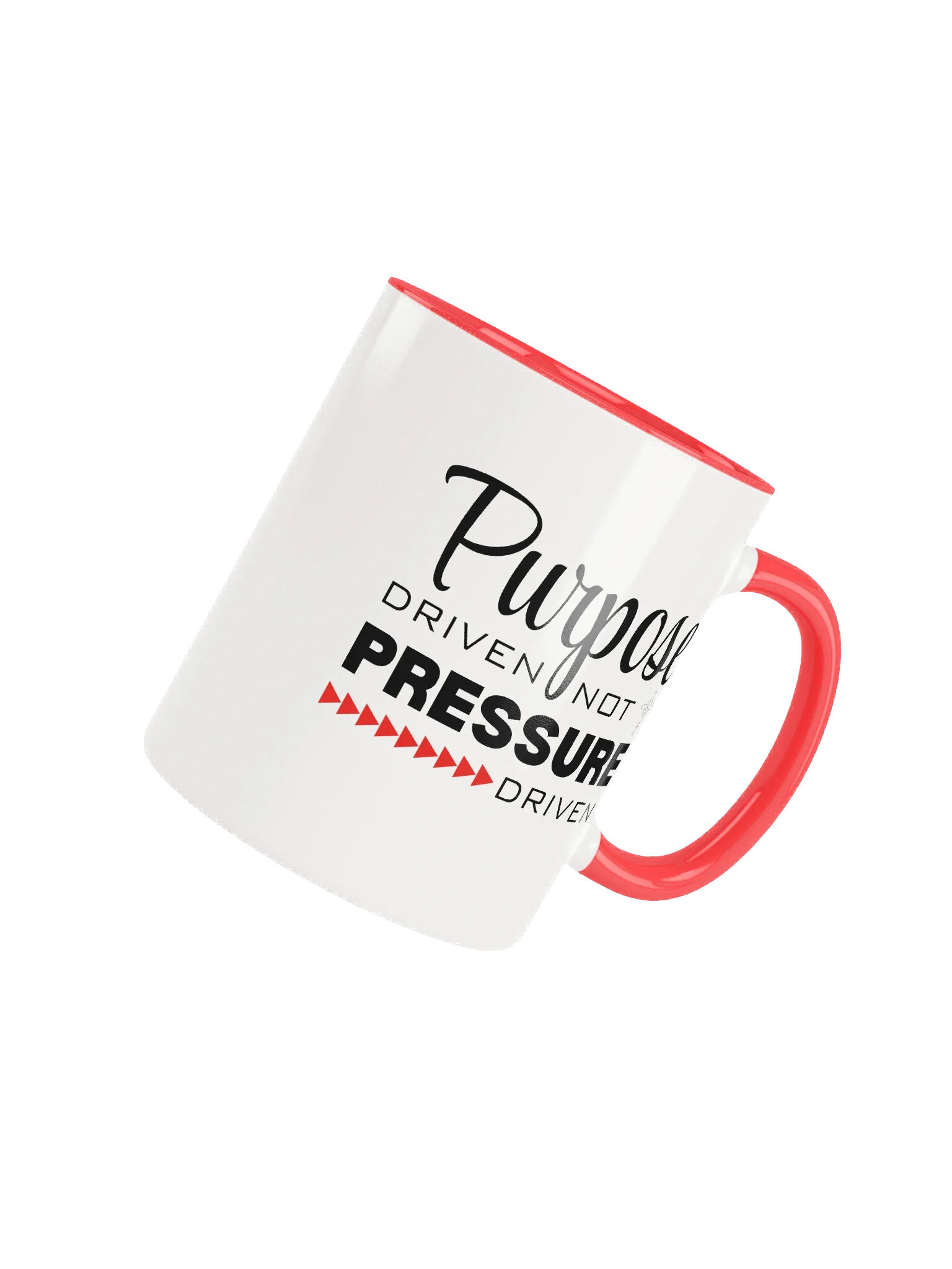 Purpose Driven Not Pressure Driven | Double-tone Ceramic Mug | Faith Inspirational Gift product image (8)