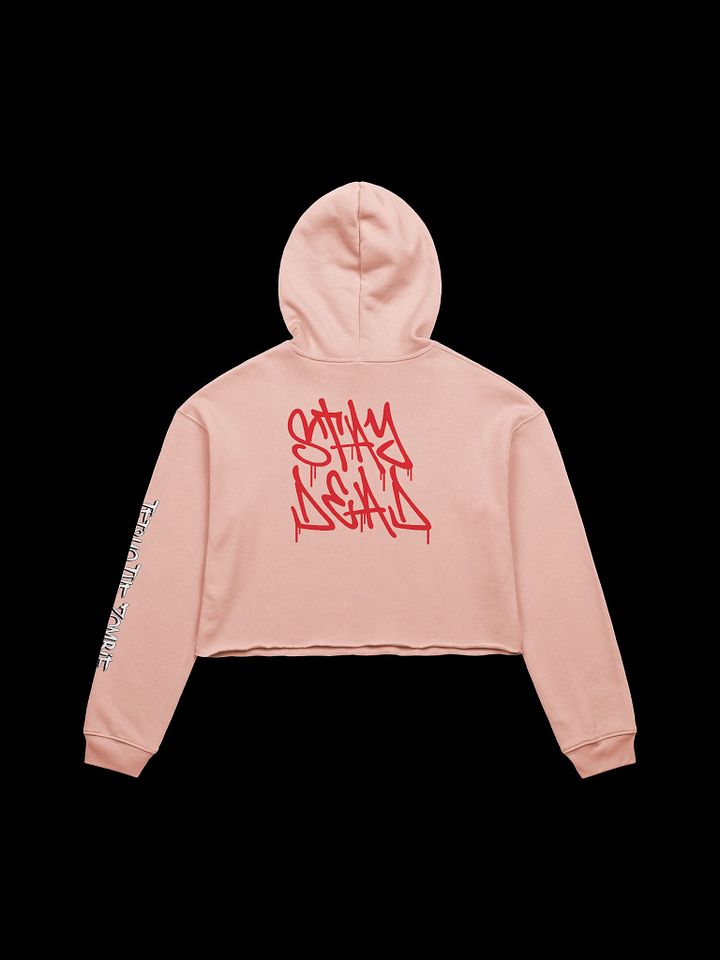 Zombie Gang Bella+Canvas Fleece Crop Hoodie product image (18)