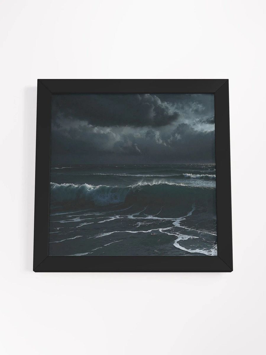 Nocturnal Waves Framed Print product image (40)