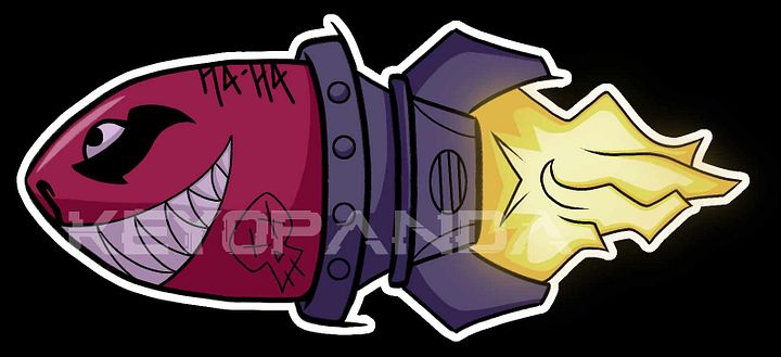 Jinx Rocket Sticker product image (2)