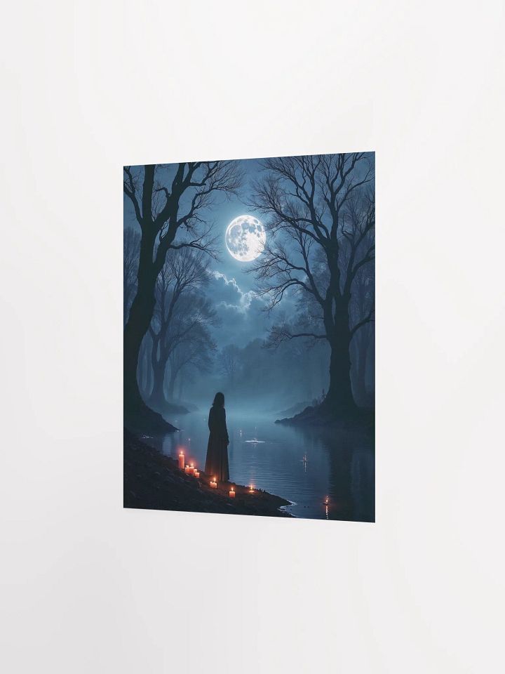 Moonlit Vigil Matte Poster product image (9)