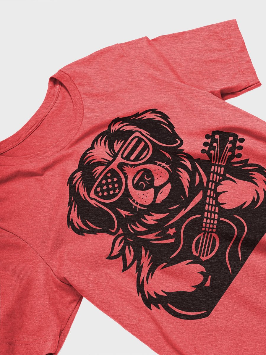 Patriotic Pup Rock Tour Look | Border Collie T-Shirt product image (3)
