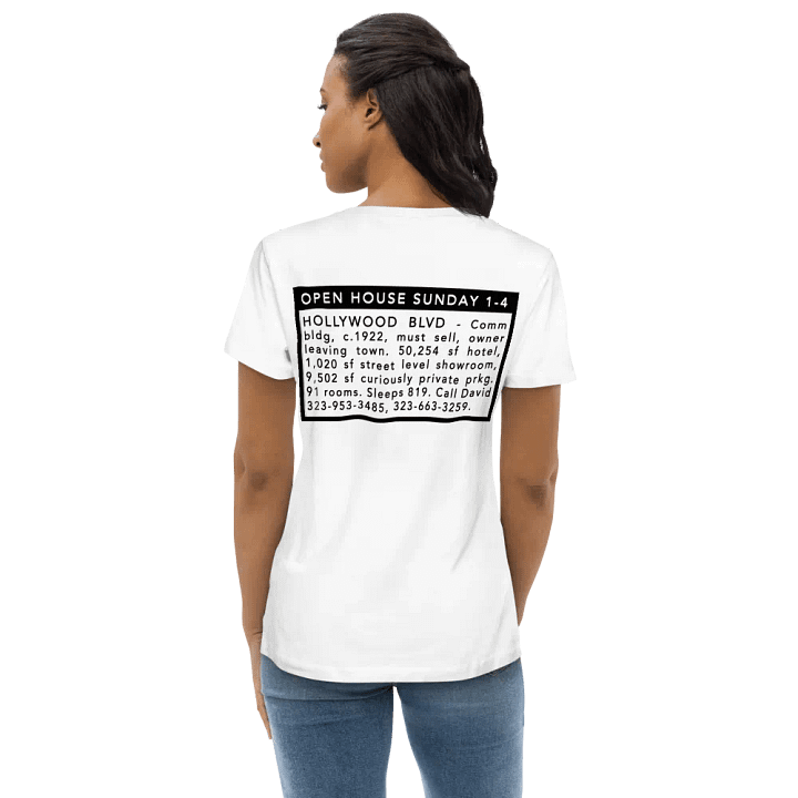 Ladies Tee - Classified Ad - Hollywood Blvd. Open House product image (1)