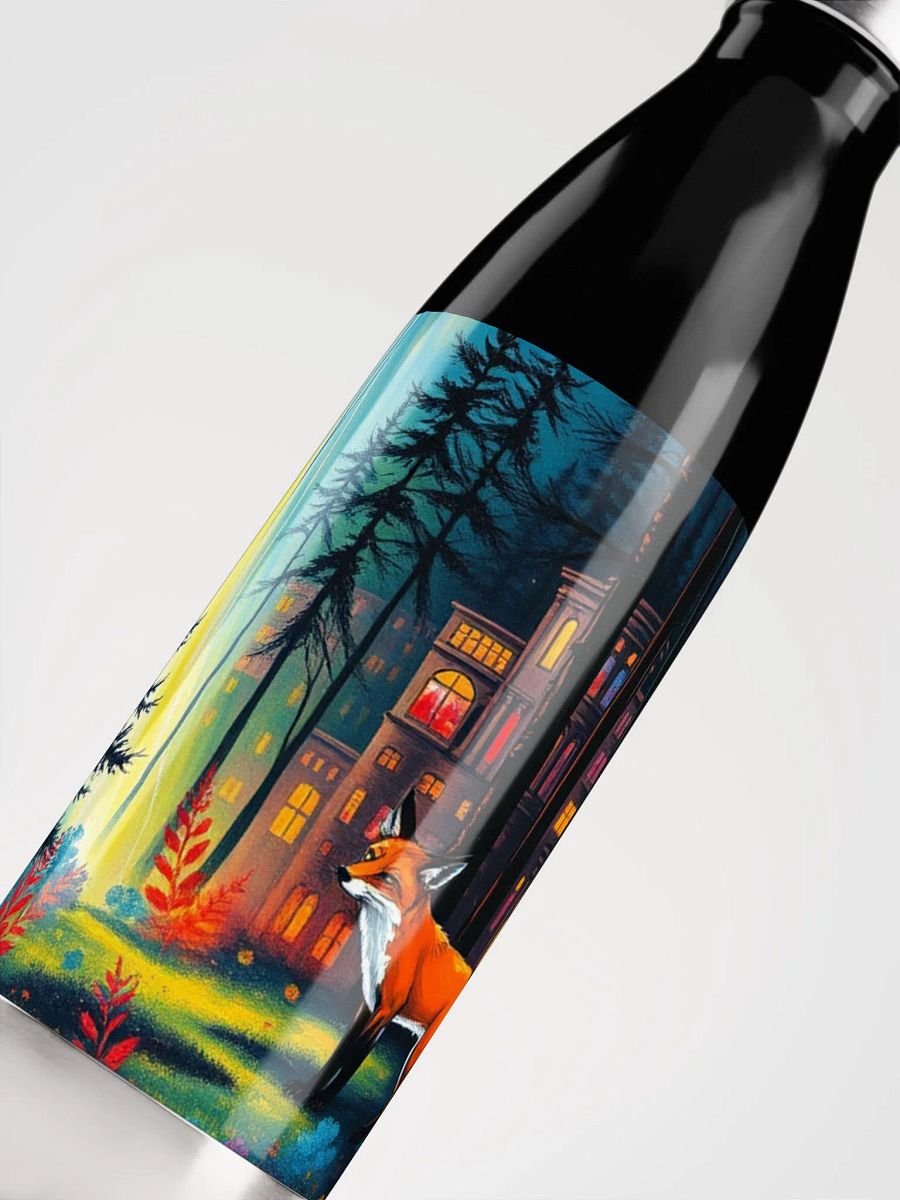 Whimsical Forest Fox Stainless Steel Water Bottle product image (5)