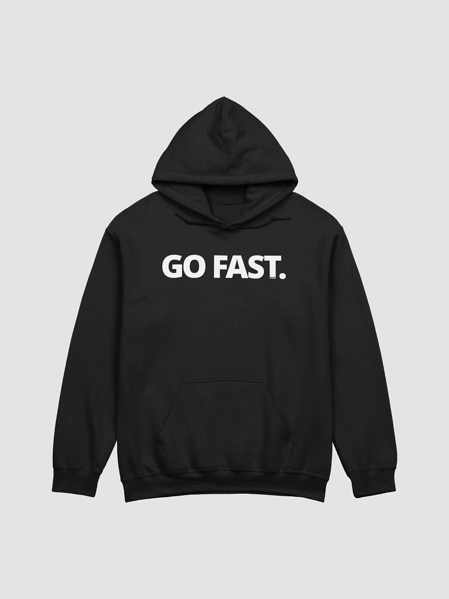 GO FAST (Eat Ass) // Dark Printed Hoodie product image (3)