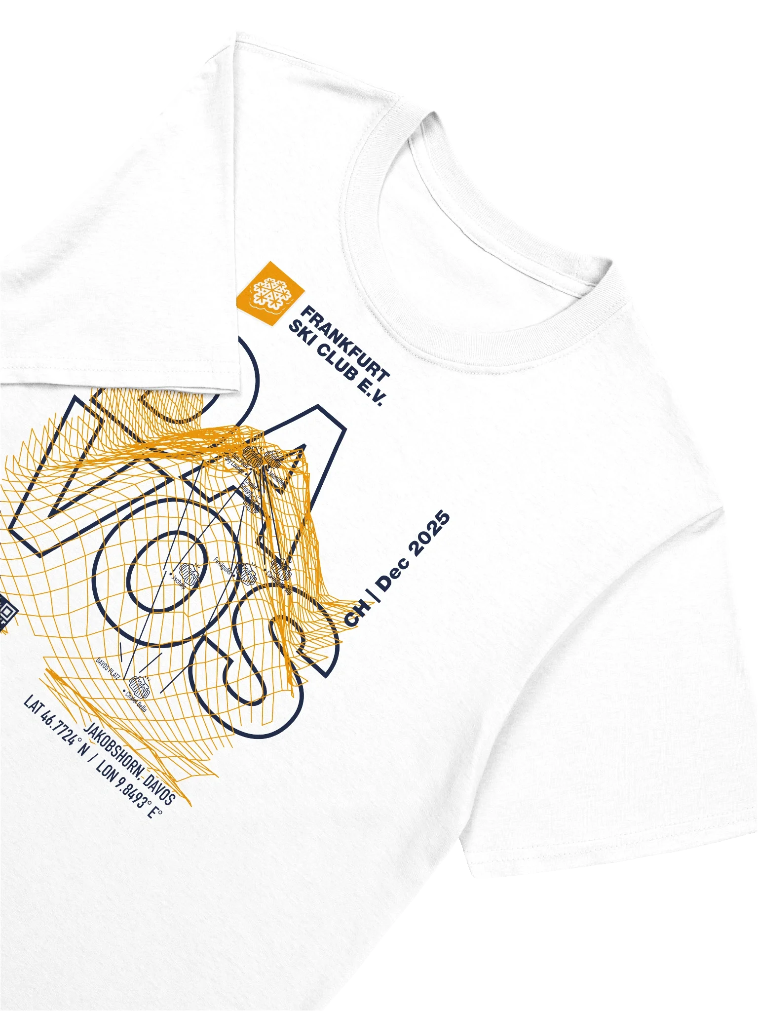 Davos/Jakobshorn Resort white (front only print) product image (2)