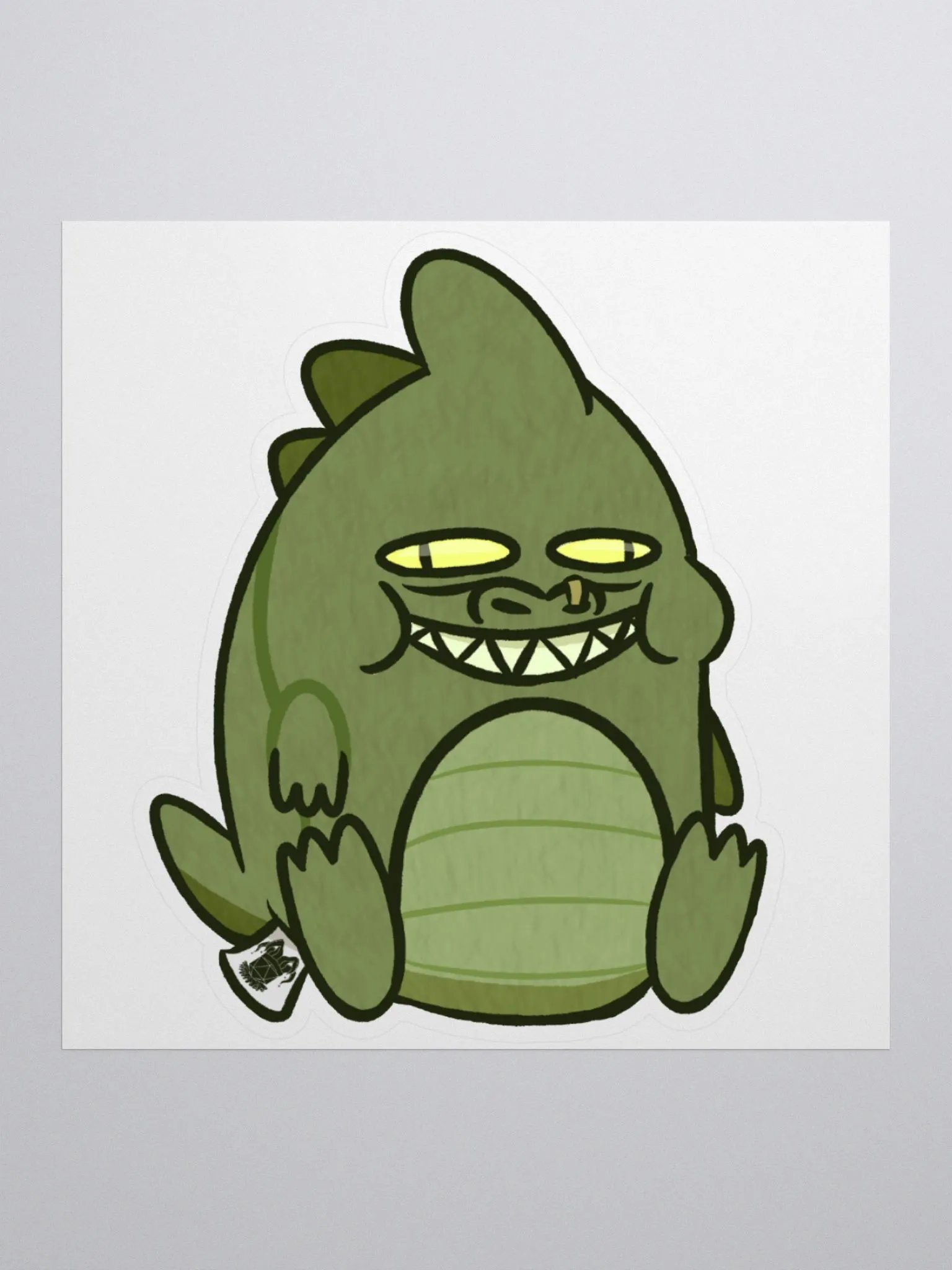 Hesk Plush | Large Sticker product image (1)