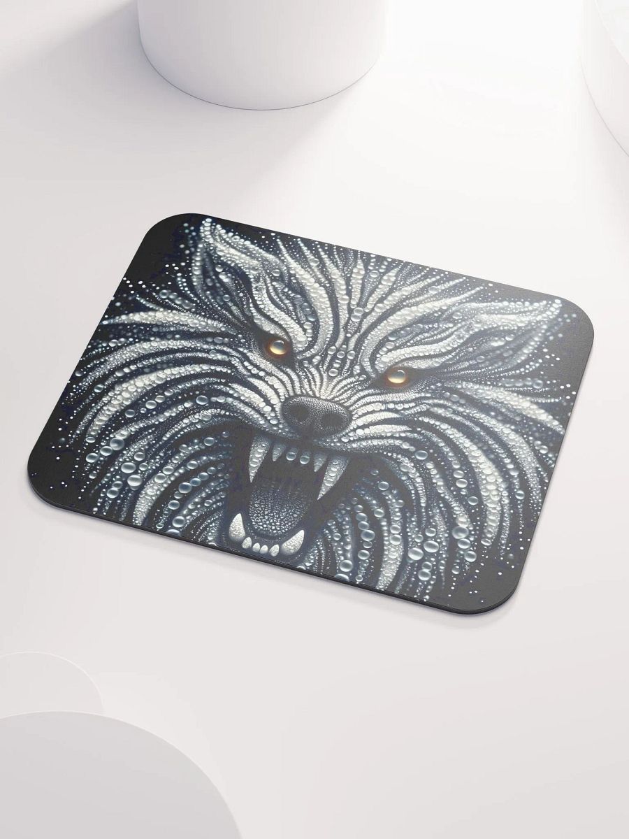 Stylized Wolf's Gaze Mouse Pad product image (3)