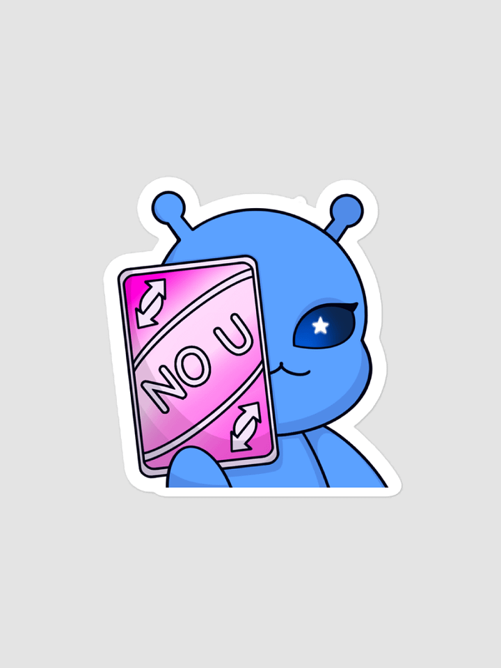 No U sticker product image (1)