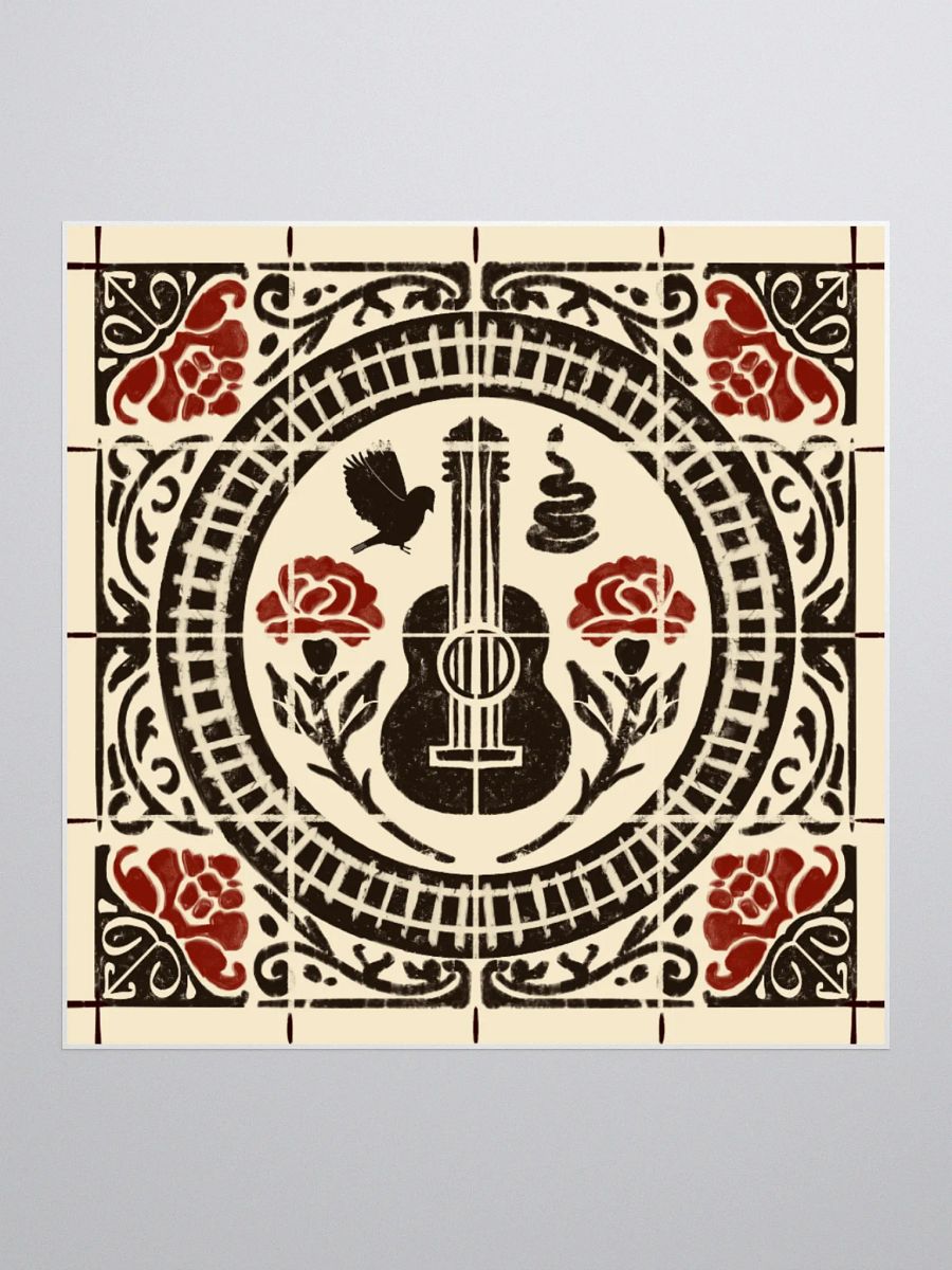 Hadestown Spanish Tile Stickers – Kiss-Cut Vinyl Broadway Musical Fan Decals product image (1)