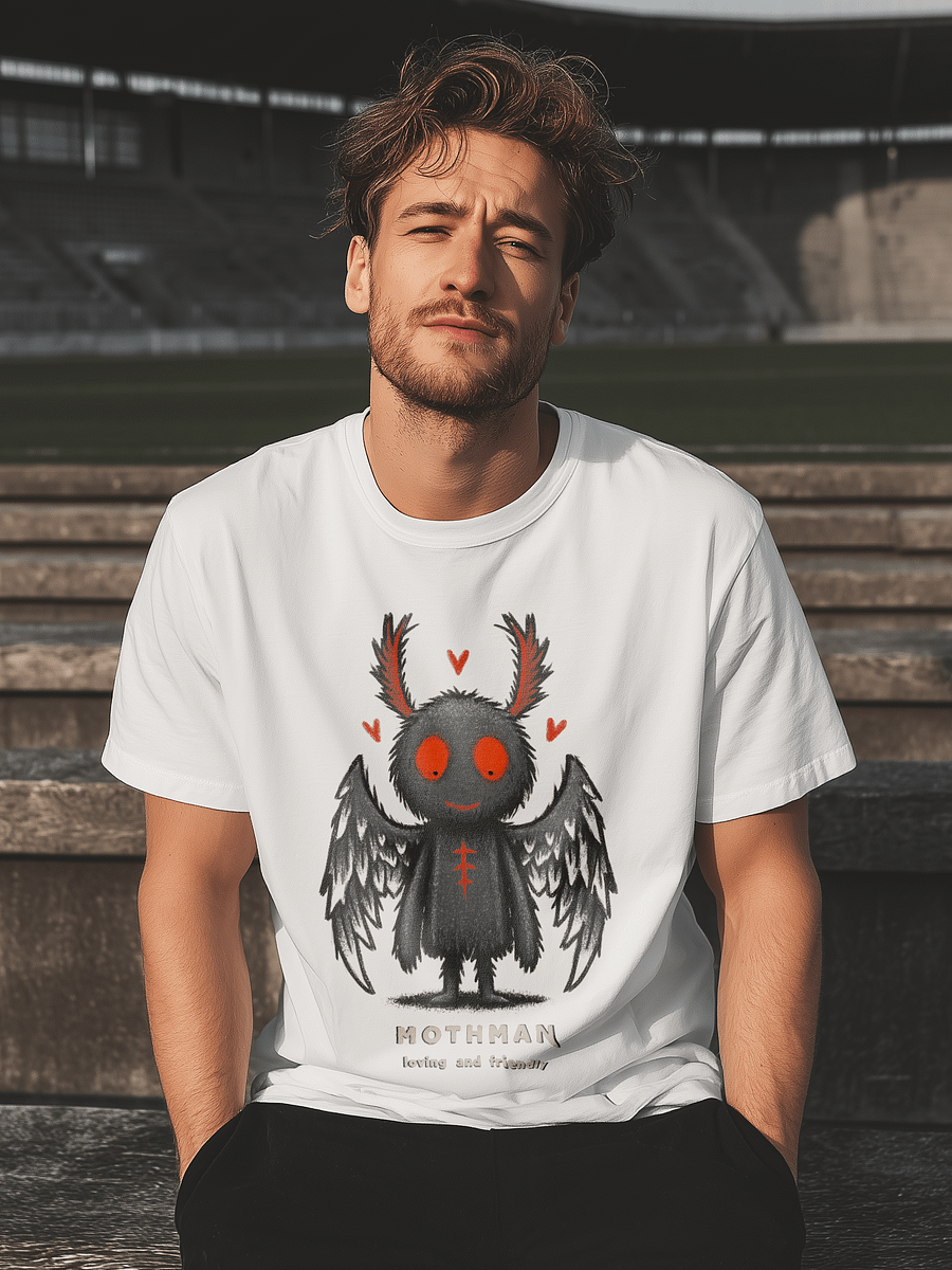 Mothman Shirt Cute Cryptid Tee product image (116)