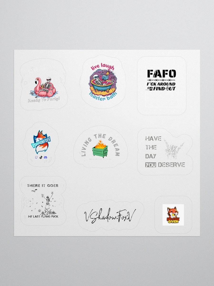 Regret in Vinyl: Stickers That Speak Louder Than Your Therapist product image (3)