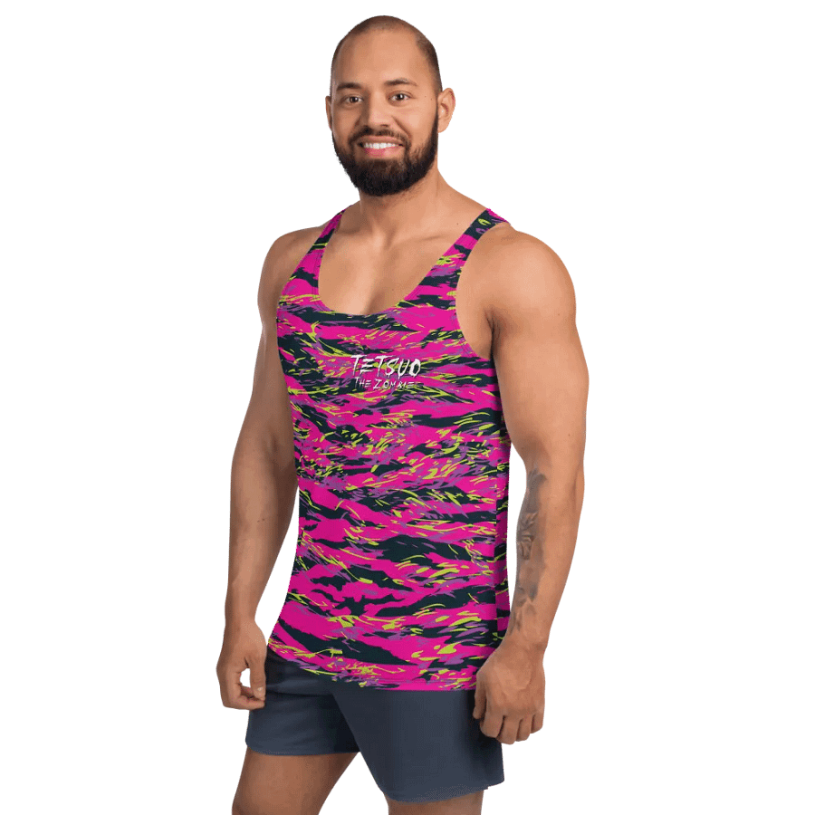 Pink Camo Sublimated Tank Top product image (11)