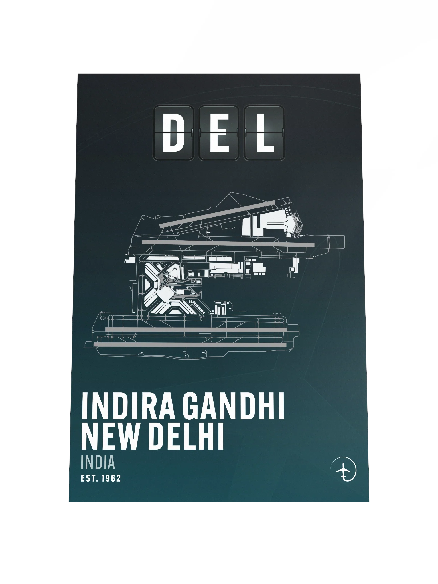 Delhi DEL Poster product image (4)