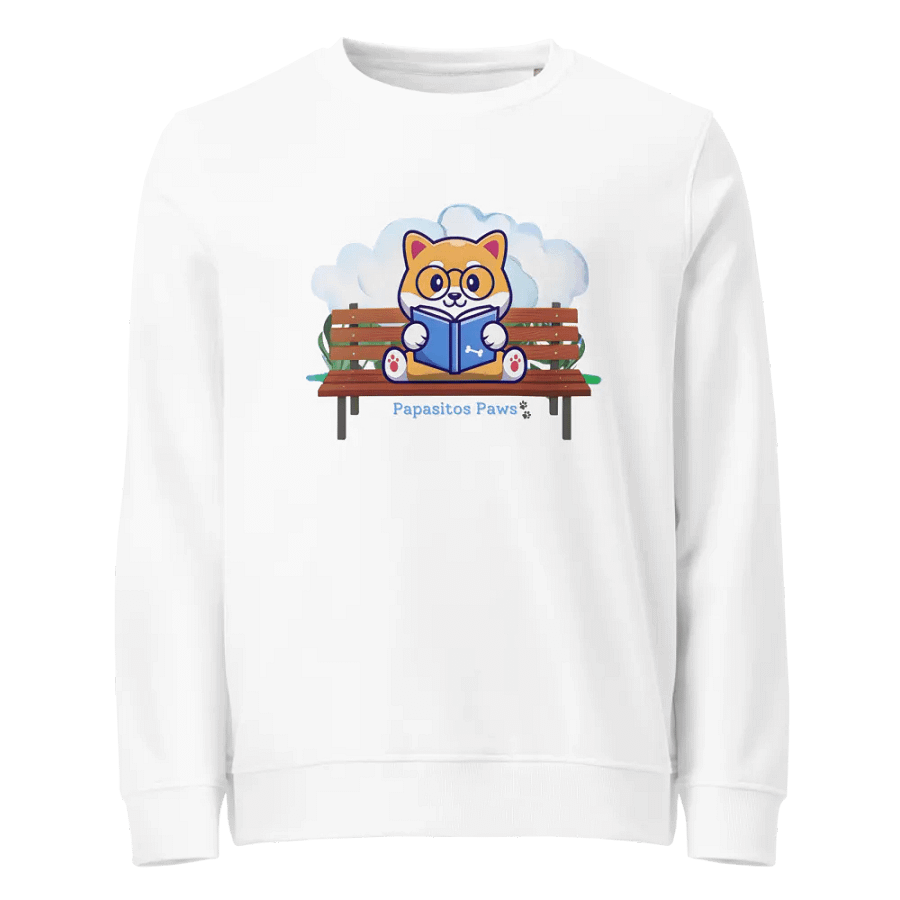 PAPASITOS PAWS BOOKISH BUDDY SWEATSHIRT product image (2)