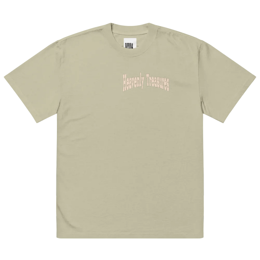 My treasures are laid up in heaven oversize T-shirt product image (6)